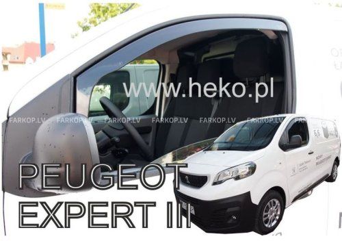 Ветровики CITROEN JUMPY/SPACETOURER, OPEL VIVARO, PEUGEOT EXPERT/TRAVELLER, TOYOTA PROACE