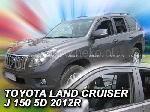 Wind deflectors TOYOTA LAND CRUISER 150