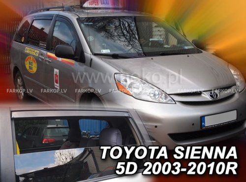 Ветровики TOYOTA SIENNA