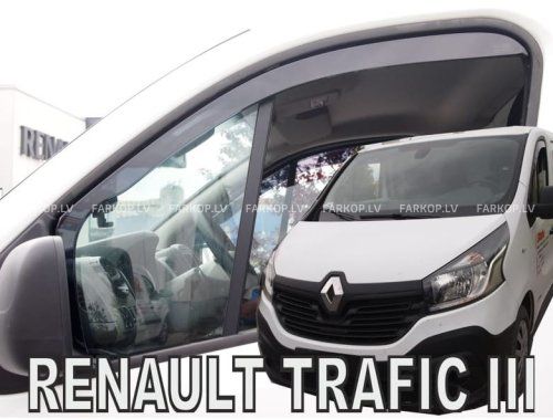 Wind deflectors OPEL VIVARO, RENAULT TRAFIC