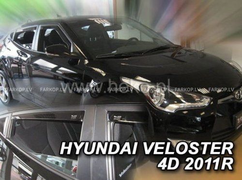 Wind deflectors HYUNDAI VELOSTER