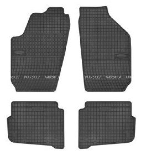 Rubber car mats  SEAT IBIZA/CORDOBA,SKODA FABIA,VW POLO/FOX