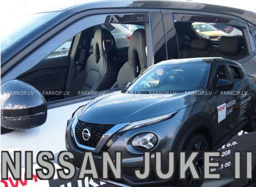 Wind deflectors NISSAN JUKE