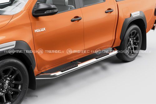 Боковые трубы  TOYOTA HI-LUX