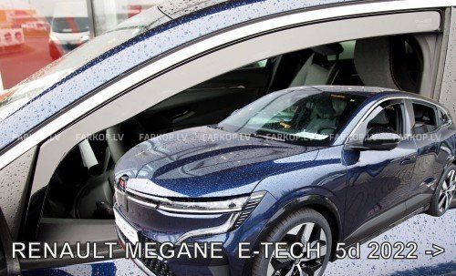 Ветровики RENAULT MEGANE E-TECH 5D 2022->