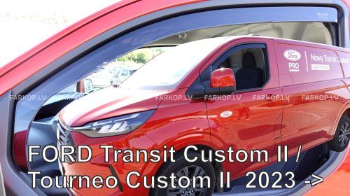 Ветровики FORD TRANSIT CUSTOM/TOURNEO CUSTOM