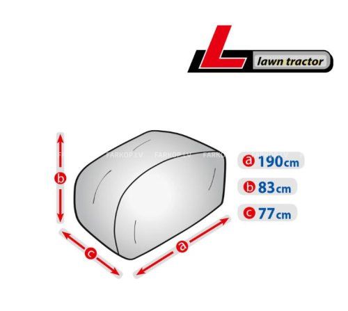 Чехол-тент для трактора-газонокосилки L