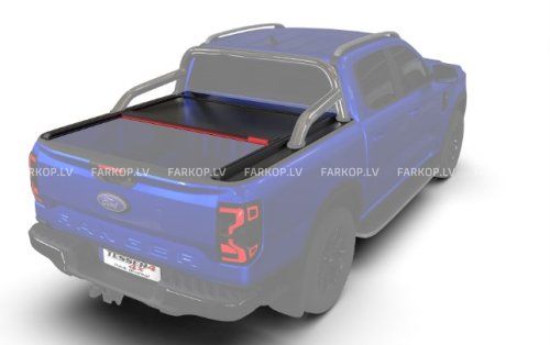 Alumīnija kravas kastes žalūzijas veida vāks Ford Ranger 2023+ XLT / SPORT Double Cab