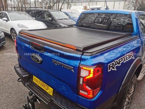 Alumīnija kravas kastes žalūzijas veida vāks Ford Ranger 2023+ XLT / SPORT Double Cab