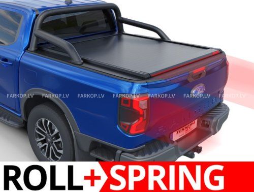 Alumīnija kravas kastes žalūzijas veida vāks Ford Ranger 2023+ XLT / SPORT Double Cab