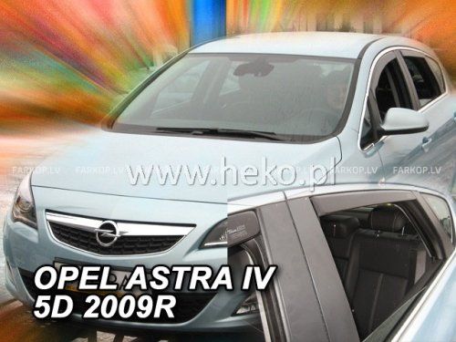 Wind deflectors OPEL ASTRA (J)