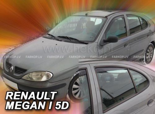 Wind deflectors RENAULT MEGANE