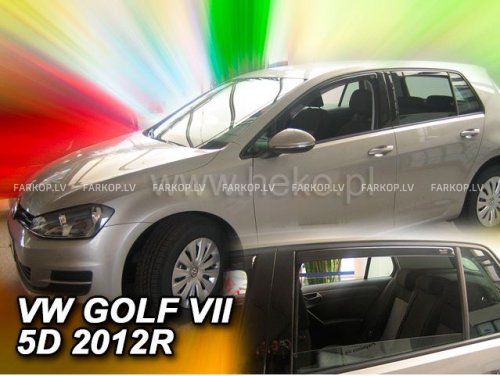 Wind deflectors VW GOLF VII