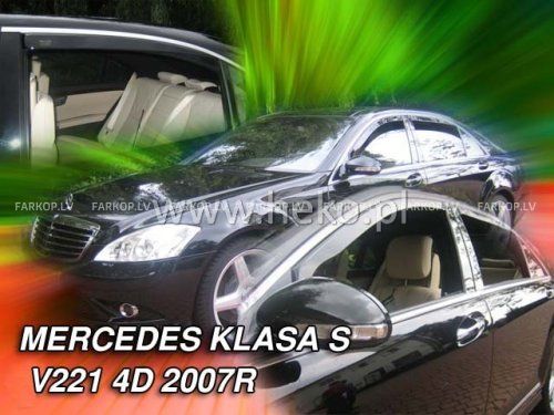 Wind deflectors MERCEDES BENZ S CLASS (W221)