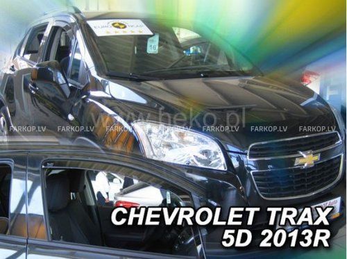 Wind deflectors CHEVROLET TRAX