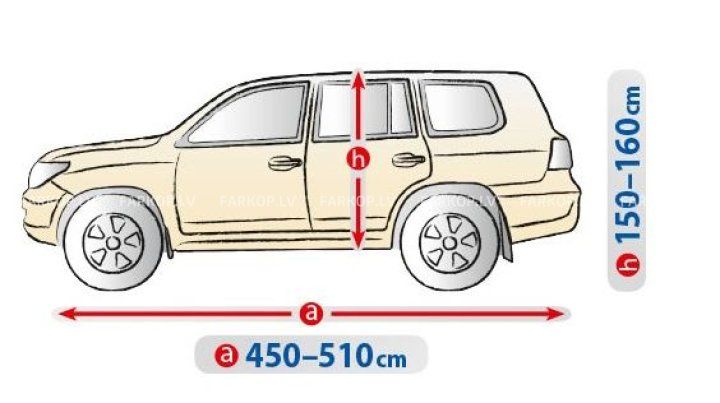 Virsbūves pārvalks XL SUV/off Road