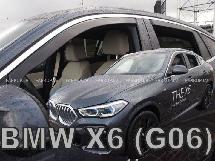 Wind deflectors BMW X6 G06