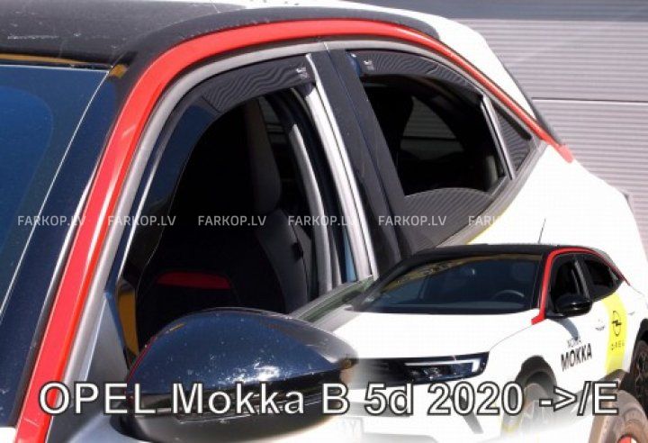 Wind deflectors OPEL MOKKA B