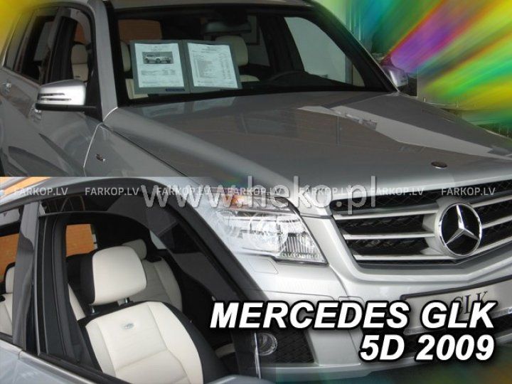 Ветровики MERCEDES BENZ GLK (X204)