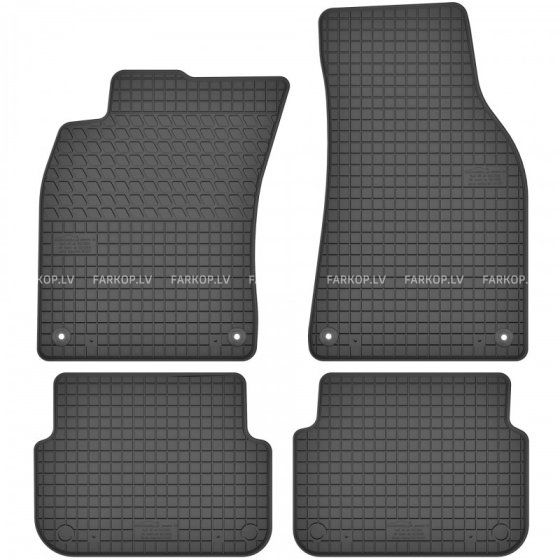 Rubber car mats  AUDI A 6 (C 6)