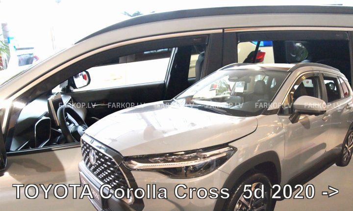 Vējsargi TOYOTA COROLLA CROSS 5D 2020-