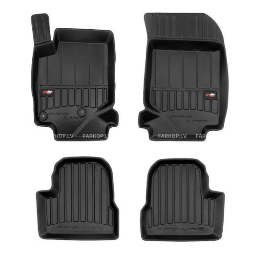 Rubber car mats OPEL CORSA (F)/PEUGEOT 208