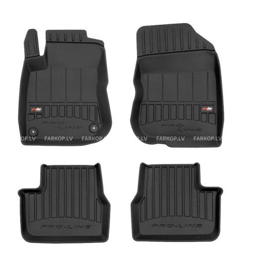 Rubber car mats PEUGEOT 208/2008