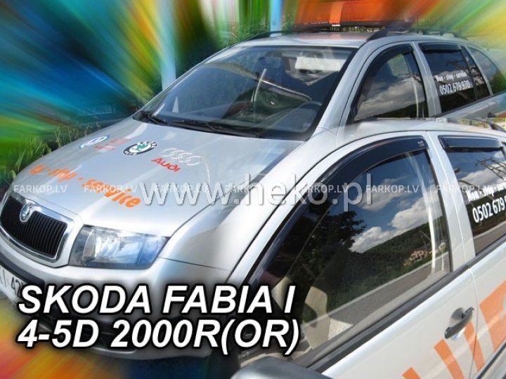 Ветровики  SKODA FABIA