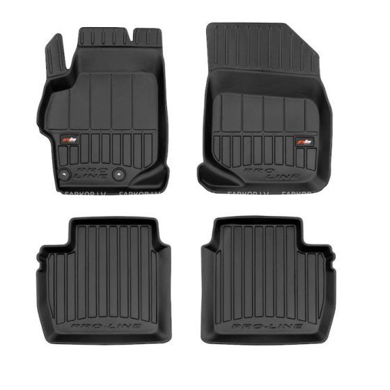 Rubber car mats PEUGEOT 301/CITROEN C-ELYSSE