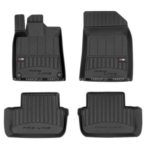 Rubber car mats PEUGEOT 407/CITROEN C 5