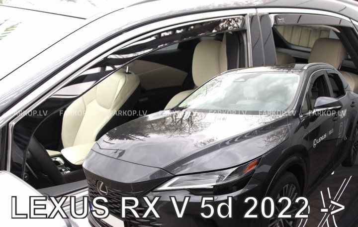 Ветровики LEXUS RX V 5D 2022->