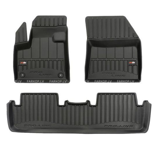 Rubber car mats CITROEN DS 7 Crossback/Crossback E-Tense