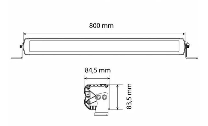 Papildlukturis X-VISION MAXX 800