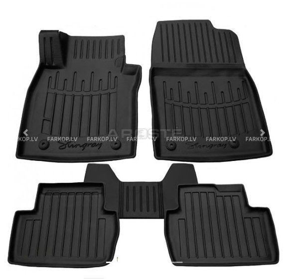 Rubber car mats  JEEP WRANGLER