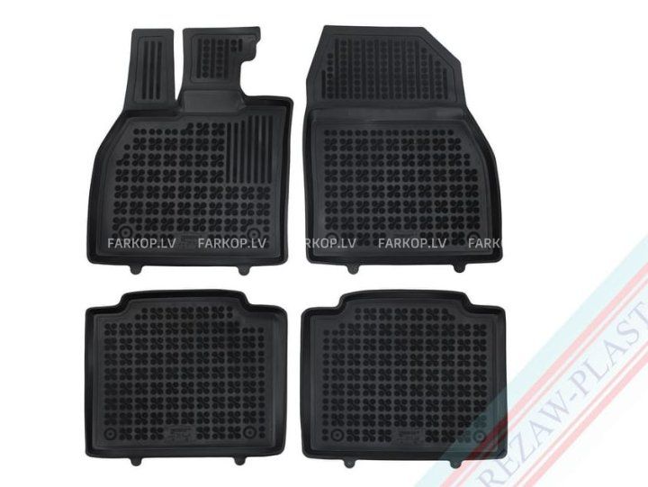 Rubber car mats TOYOTA BZ4X (EA10), SUBARU SOLTERRA (EV)