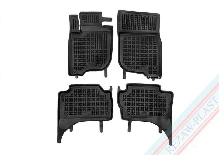 Rubber car mats MITSUBISHI L 200