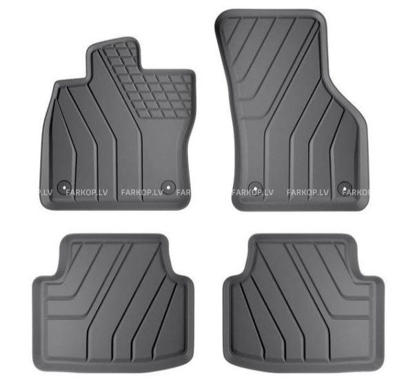 Rubber car mats Skoda Ocatvia / VW Passat B8 / VW Golf Sportsvan