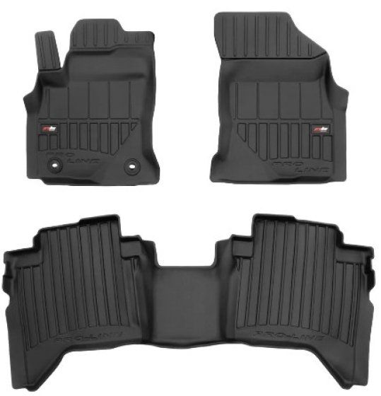 Rubber car mats TOYOTA HILUX