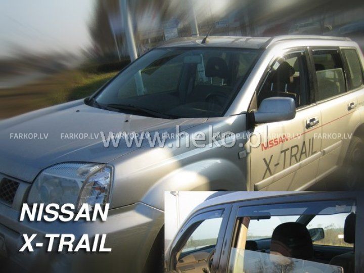 Wind deflectors NISSAN X-TRAIL