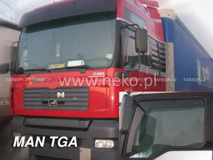 Wind deflectors MAN TGS ,TGL,TGM, TGA, TGX