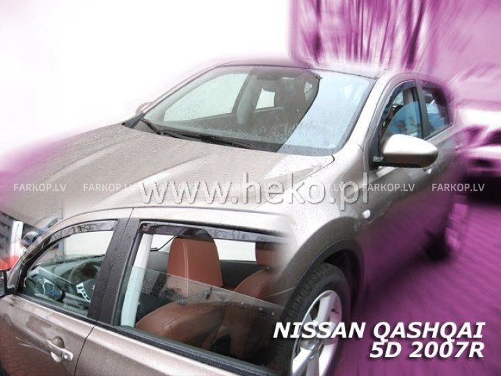 Wind deflectors  NISSAN QASHQAI