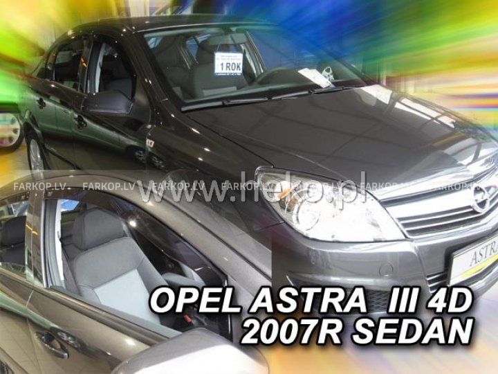 Wind deflectors  OPEL ASTRA (H)