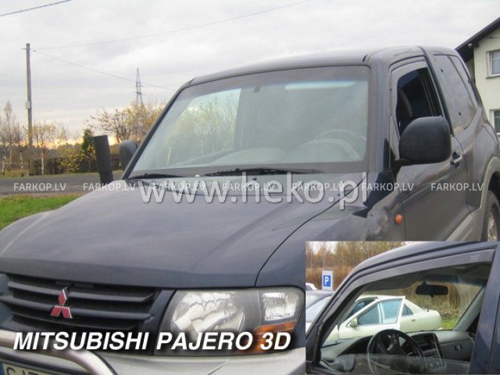 Wind deflectors MITSUBISHI PAJERO