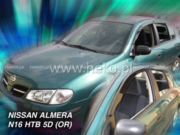 Wind deflectors NISSAN ALMERA