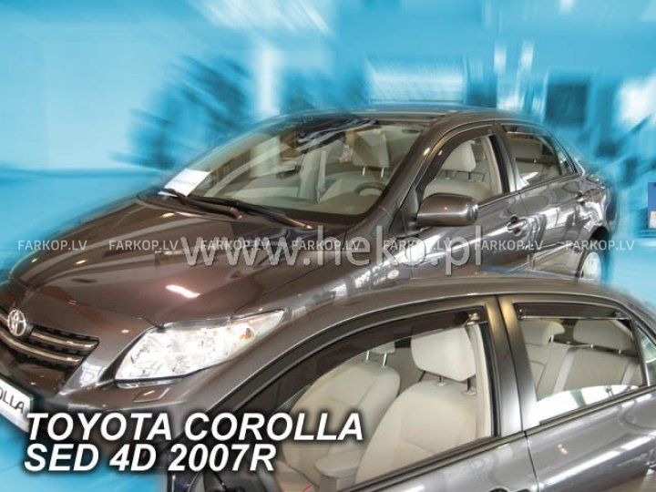 Wind deflectors TOYOTA COROLLA