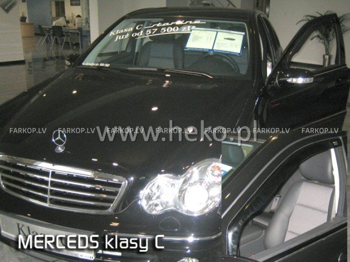 Wind deflectors MERCEDES BENZ C-klasse (W203)