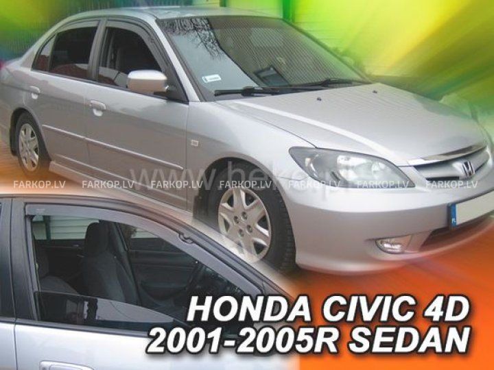 Wind deflectors HONDA CIVIC