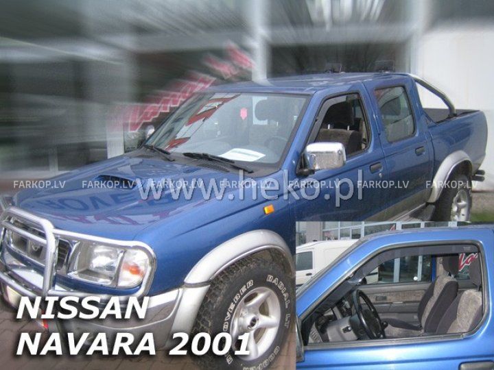 Wind deflectors NISSAN NP 300,Pick up, NAVARA