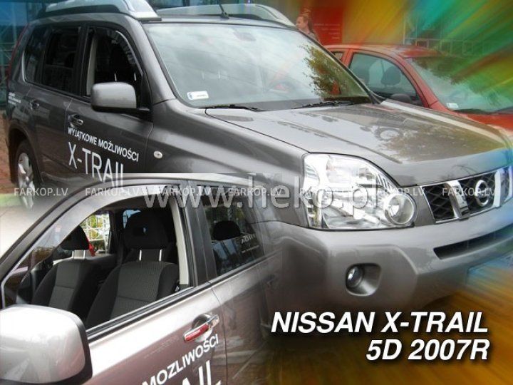 Wind deflectors NISSAN X-TRAIL