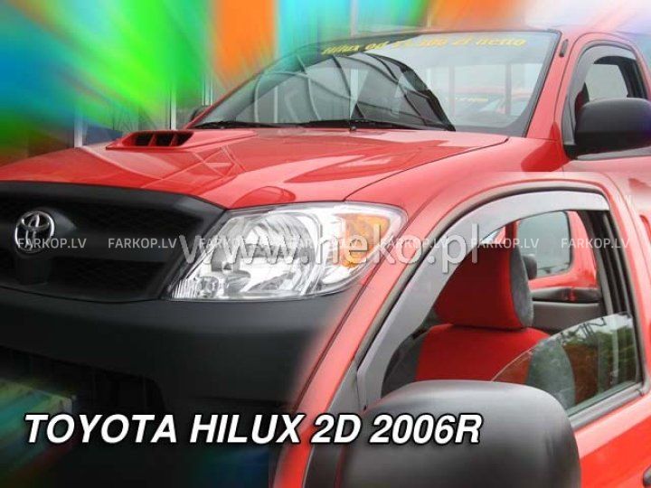 Wind deflectors TOYOTA HI-LUX